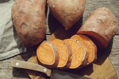 Patates douces caramélisée