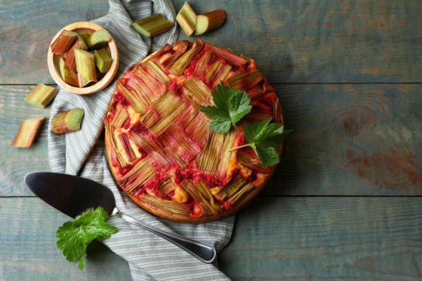 Tarte à la rhubarbe