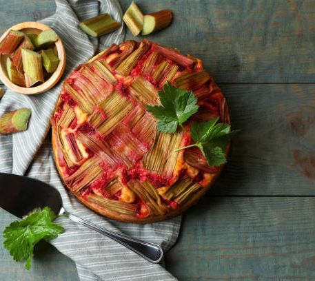 Tarte à la rhubarbe